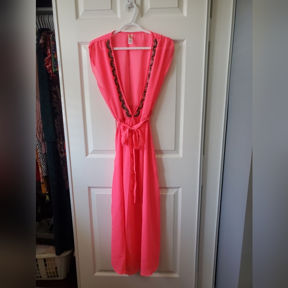 Beaded Beach Coverup - Picture 2 of 4